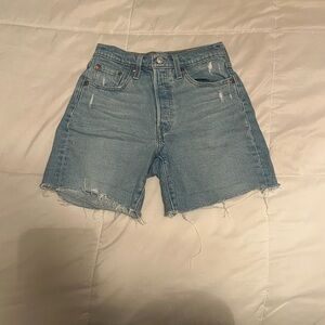 Levi's Blue Jean Shorts for Women